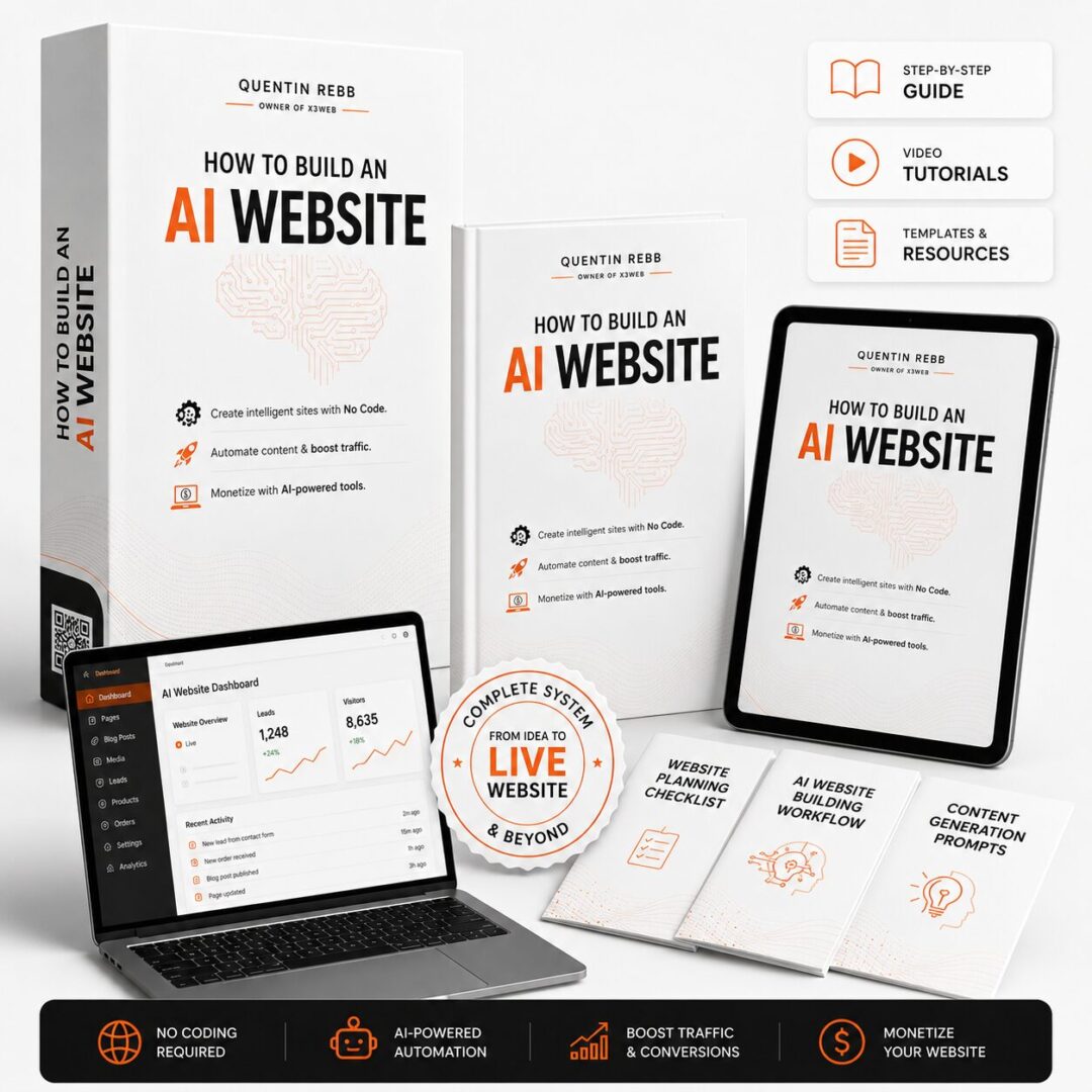 How to build a website with AI for an online shop that uses automation, product content, and traffic campaigns.